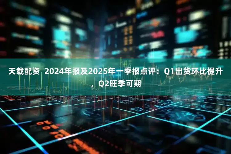 天载配资 2024年报及2025年一季报点评:Q1出货环比提升,Q2旺季可期